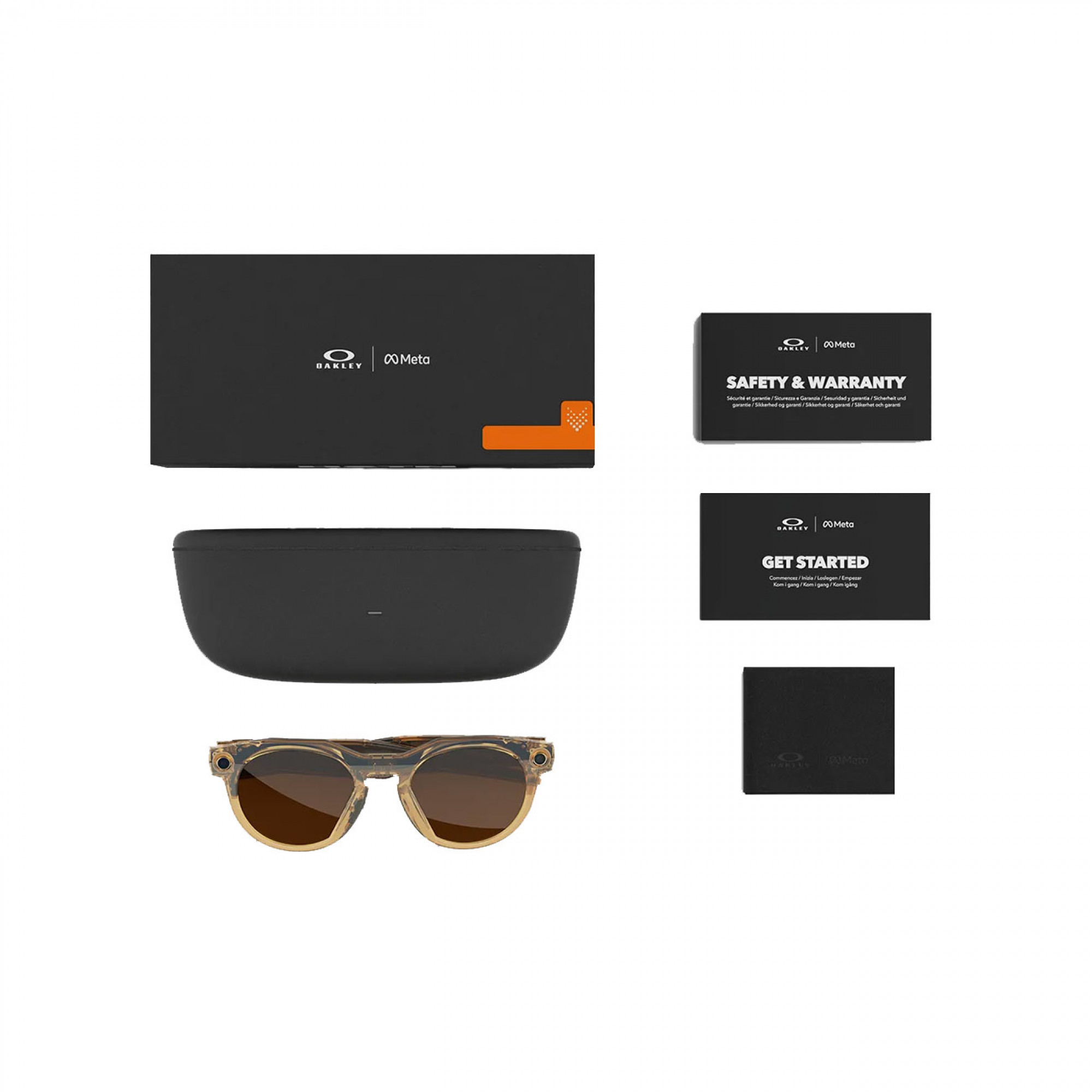 Смарт-окуляри Oakley Meta HSTN - Light Curry Frame / Clear to Brown Transitions Lenses (OW8002-0851)
